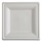 Eco-Products 10 x 10 Vanguard Renewable and Compostable Sugarcane Plates - White (250/Carton)